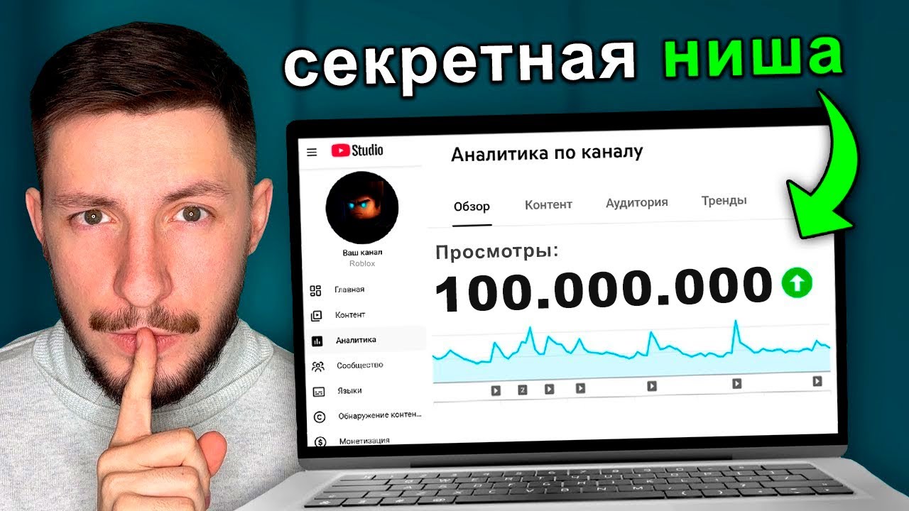 Эта секретная ниша набрала 100.000.000 просмотров за 30 дней...
