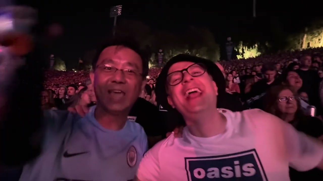 Oasis Los Angeles at the Rose Bowl 9/6/2025 Part 3