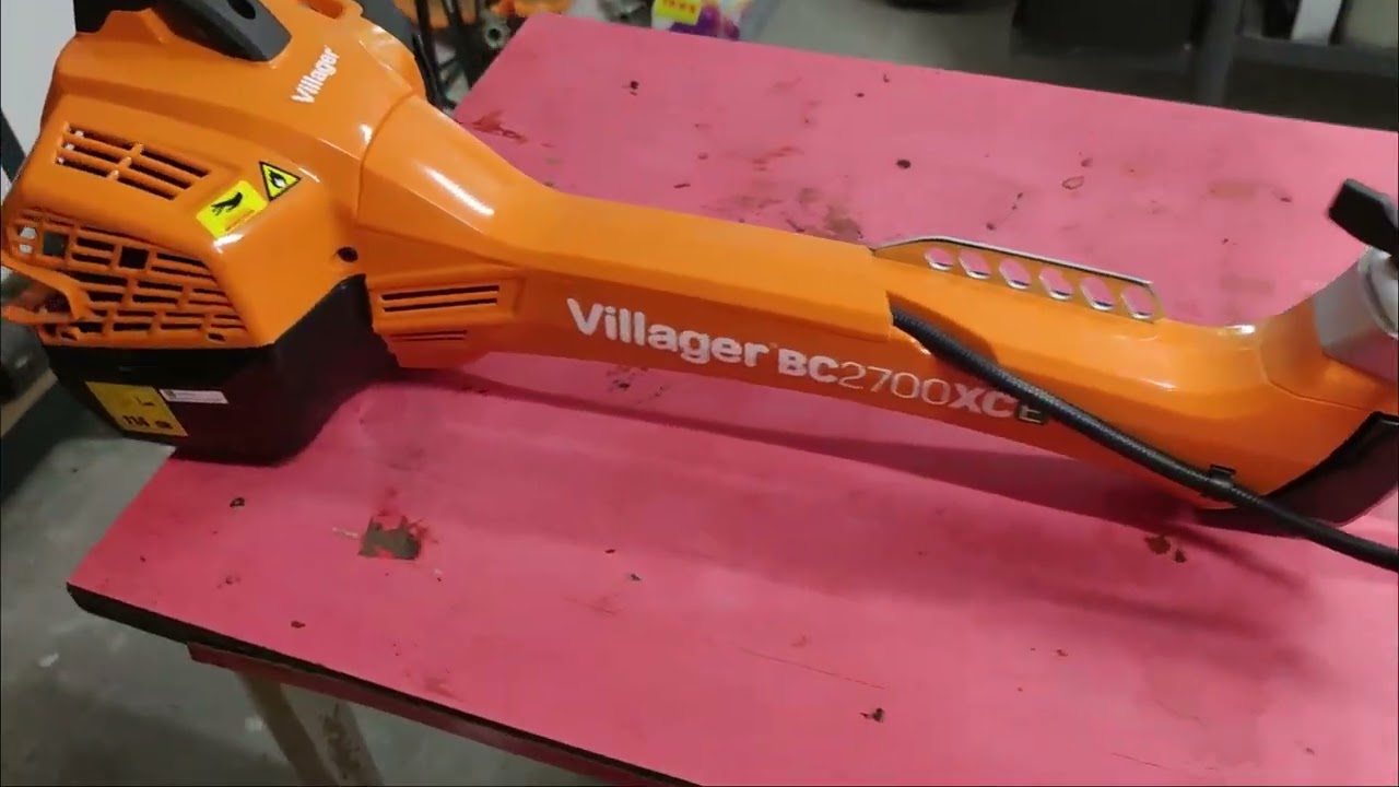 Villager BC2700 XCE fűkasza/ brushcutter Unboxing/First start/ test cut/ Mitox 460UVX/ Anova D546HXP