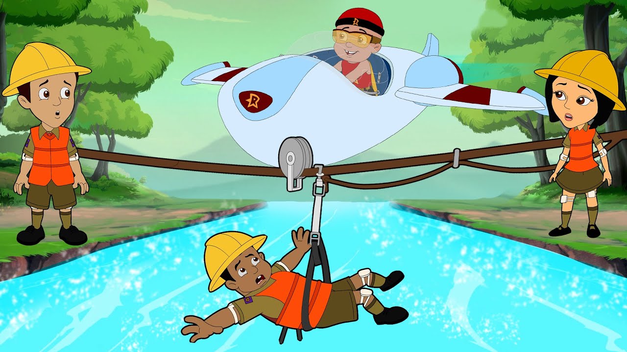 Mighty Raju Amazing Rescue Mission 🚁 | Kids Cartoon in Hindi | Best Hindi Cartoon for Kids
