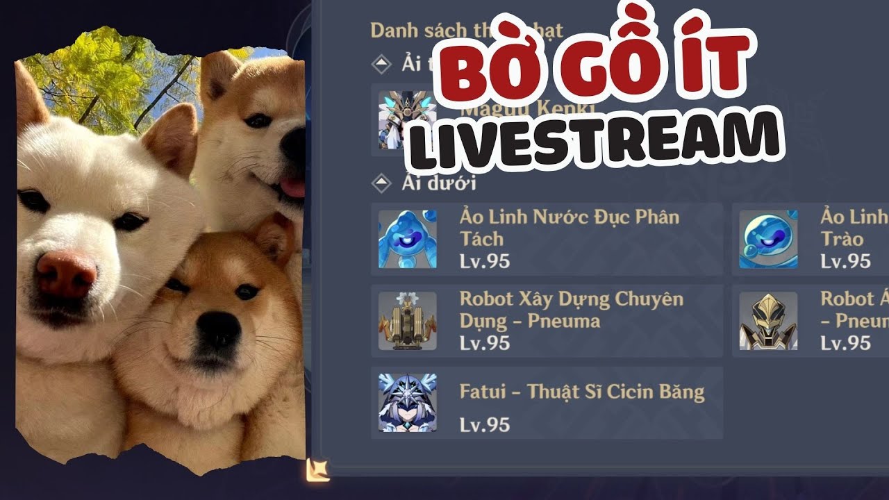 Farm đồ cho Neuvillette xong review UID chill chill vài slots