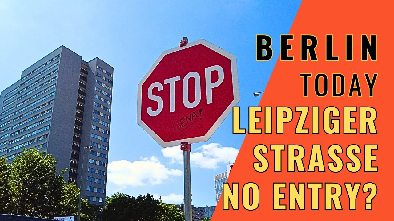Berlin Walking Tour Mitte. Rotes Rathaus - Leipziger Str. 🇩🇪 ⁴ᴷ [60FPS]