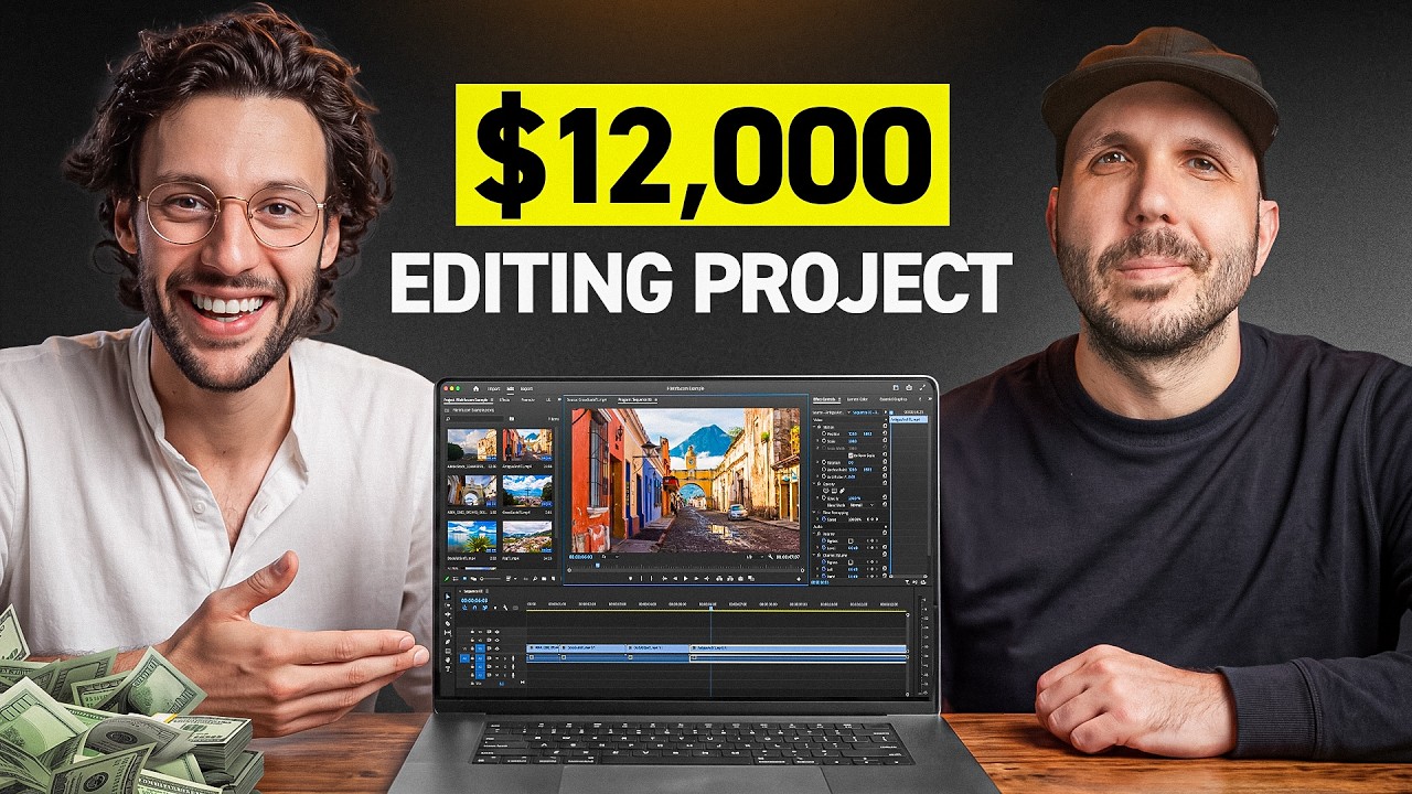Watch me get my editing student a $12K project in 11 mins