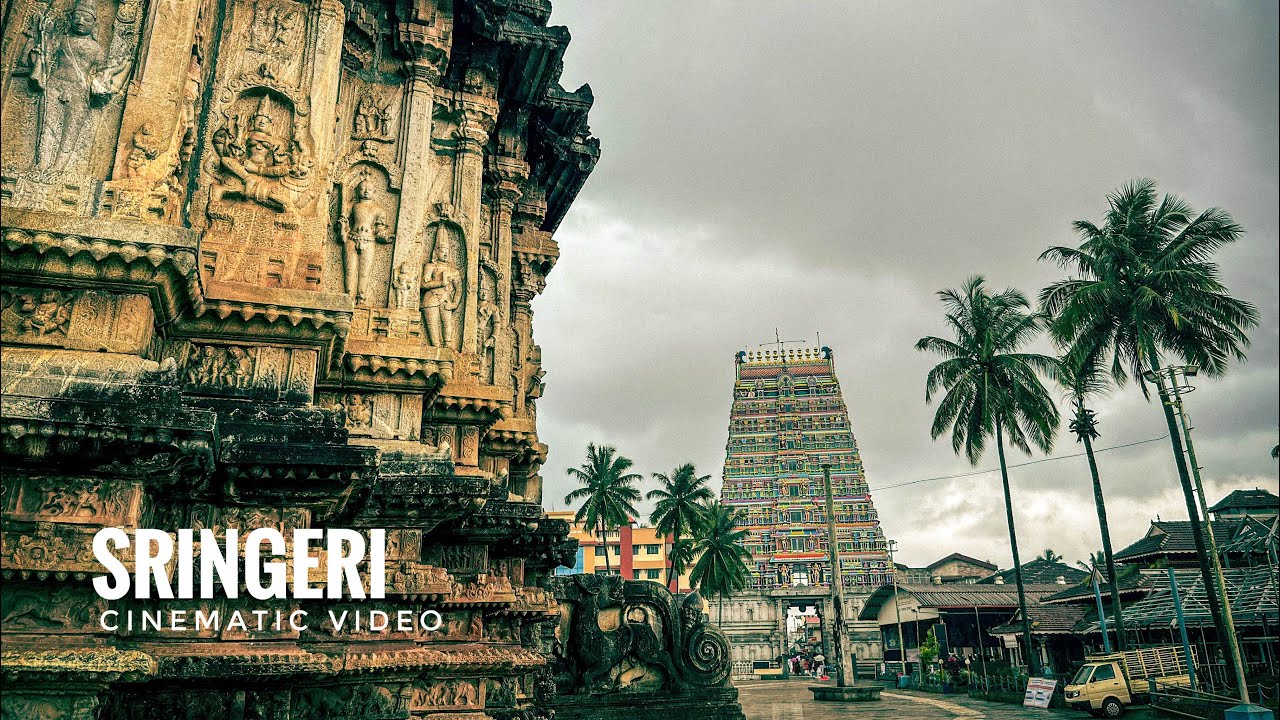 Sringeri Sharadamba Temple | Cinematic video | 1080p Video