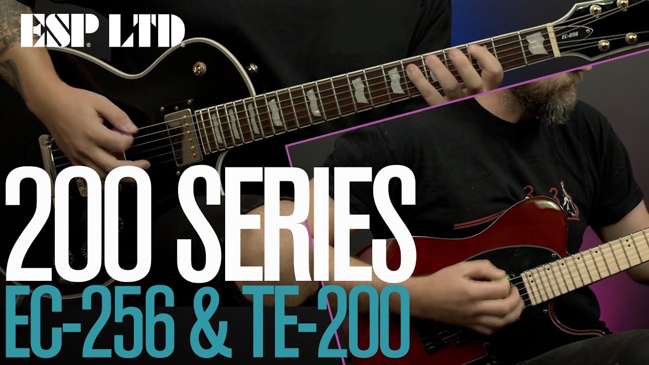 ESP LTD EC-256 & TE-200 - Demo
