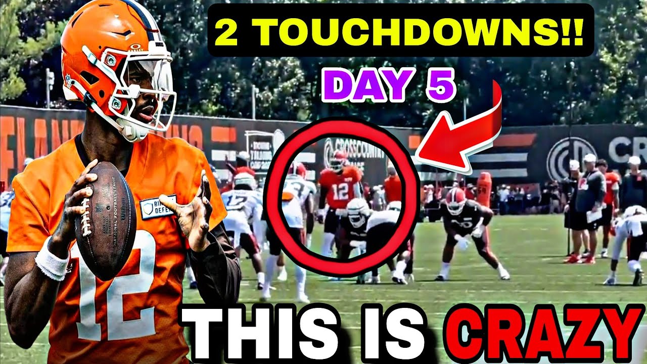 🚨BREAKING: Shedeur Sanders Is Going VIRAL After SCORING 2 TOUCHDOWNS In Browns Full Padded Practice!