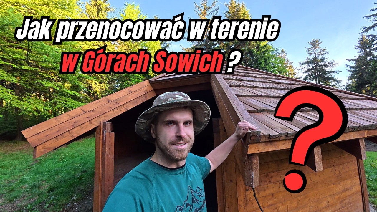 Gdzie przenocować w terenie w Górach Sowich❓- Weekend na szlaku z Jeżem W Butach #górysowie #góry