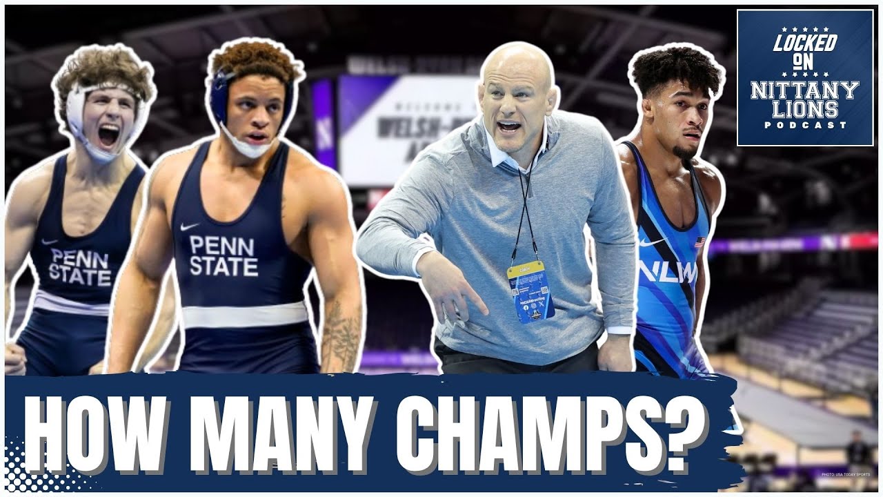 Final predictions for Penn State wrestling & the Big Ten tournament with official brackets out!