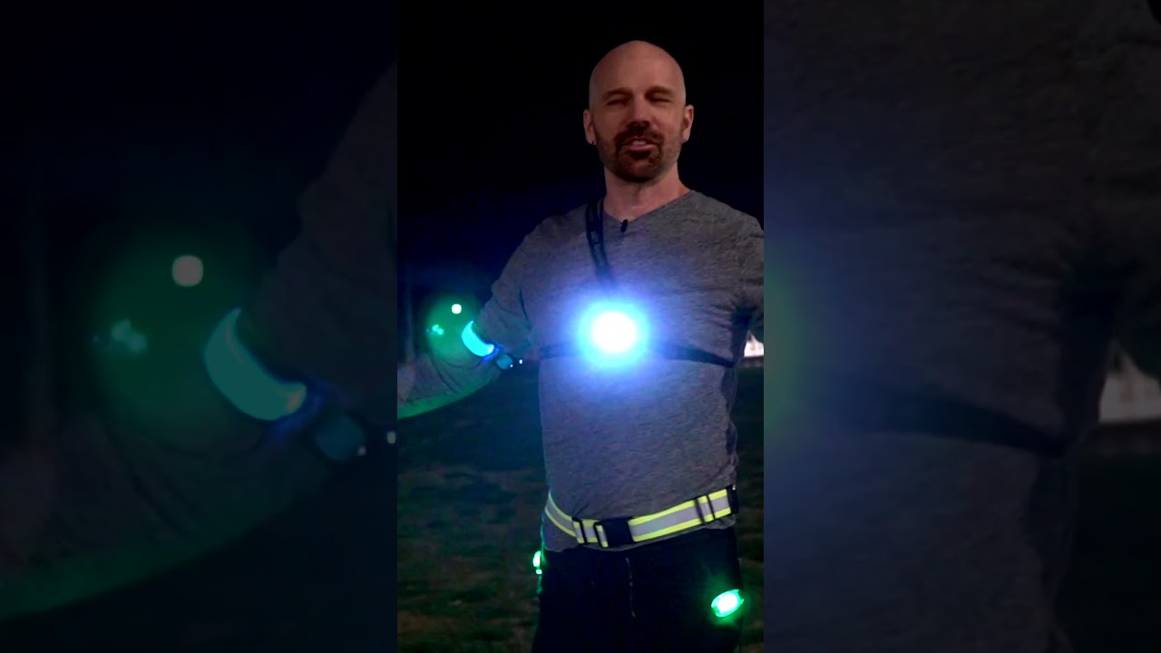 Wearing too many lights?