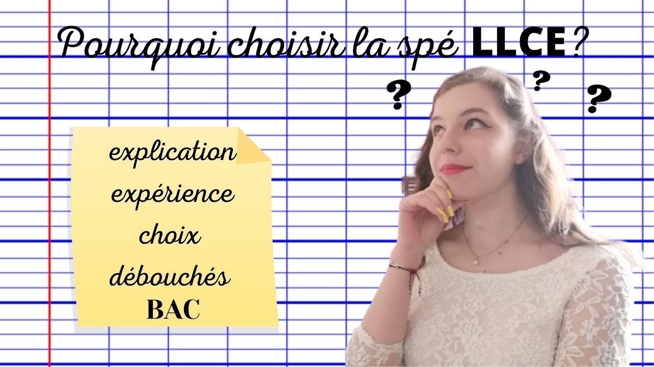 Pourquoi faut-il choisir la spé LLCE ?