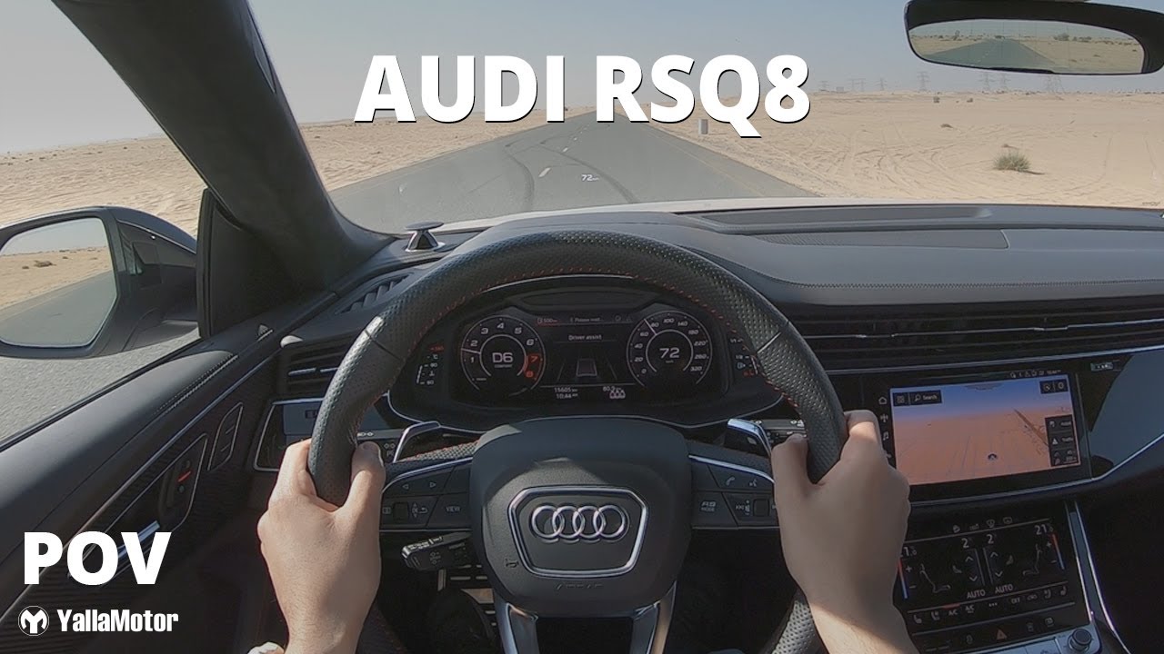 Experience the Fastest SUV around the Nürburgring | Audi RS Q8 | POV