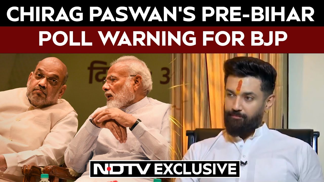 Chirag Paswan Interview | Chirag Paswan's Pre-Bihar Poll Warning For BJP: 