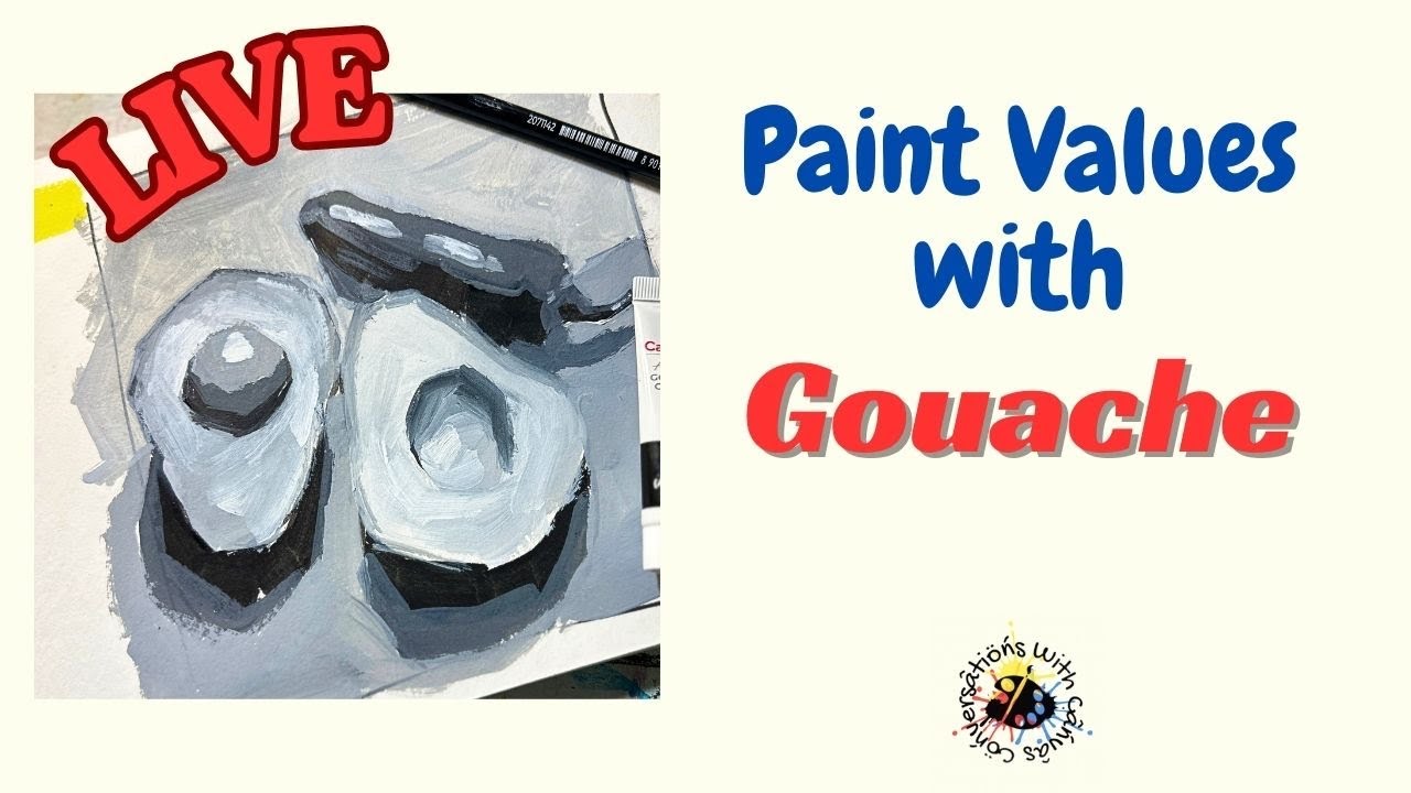 Value study in Gouache