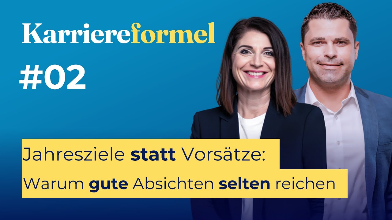 Jahresziele statt Vorsätze: Warum gute Absichten selten reichen