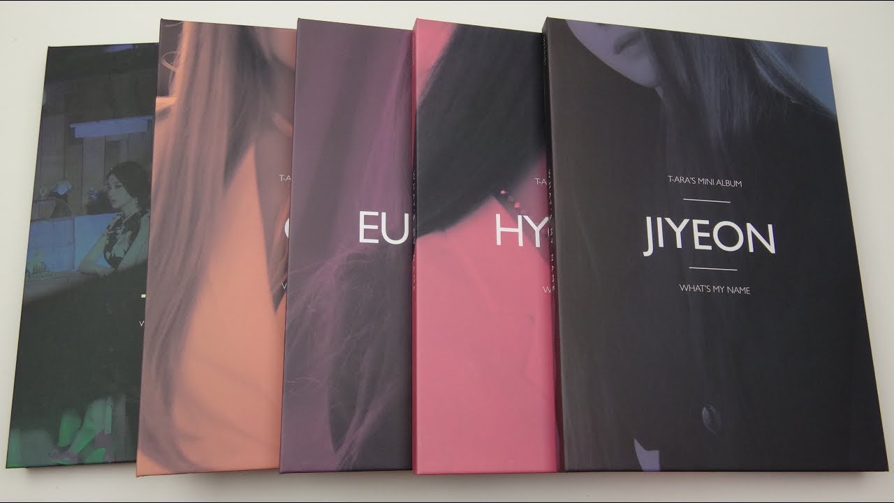 Unboxing T-ARA 티아라 13th Korean Mini Album What's My Name (All Editions!)