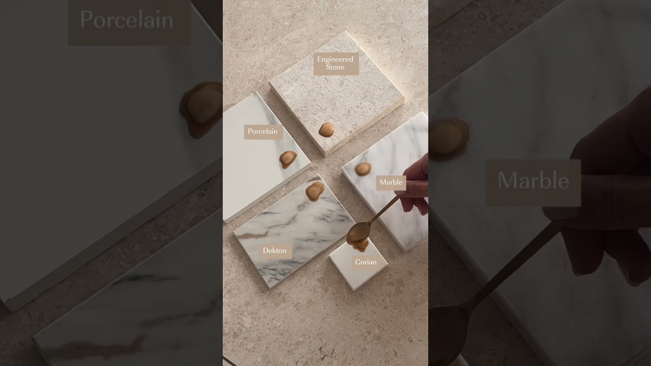 What is the best material for a kitchen countertop? Answer in the video.