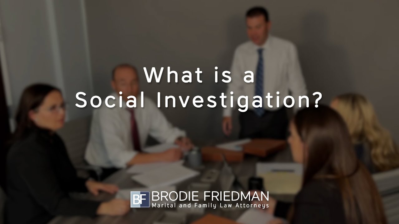 What is a Social Investigation?