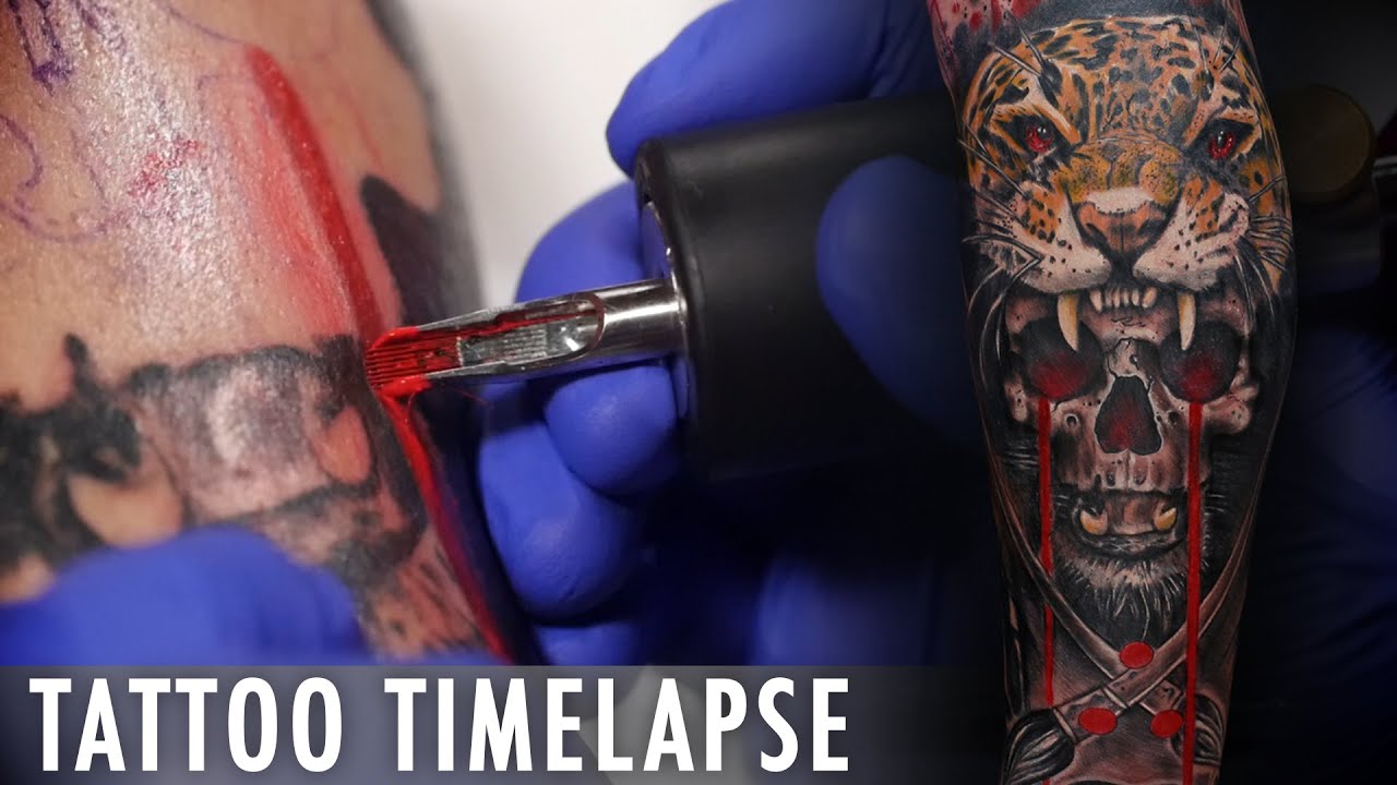 Tattoo Time Lapse - Russell James