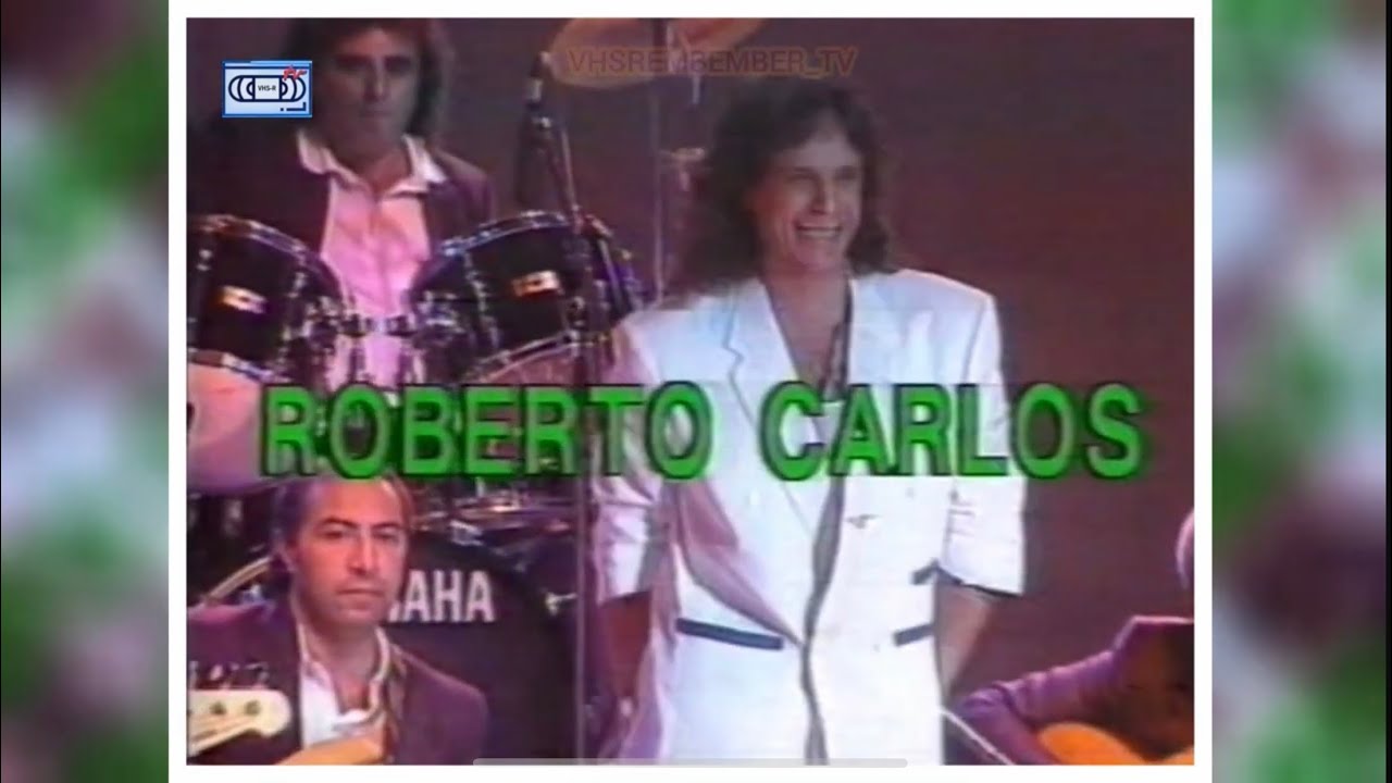 Concierto Roberto Carlos 10 Agosto 1989 Castillo de Peralada