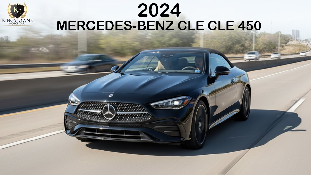 2024 Mercedes-Benz CLE 450 AWD Convertible | AMG Wheels | Night Package | Only 11K Miles