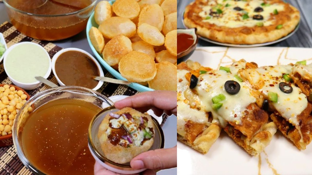 2 Most Delicious Recipes By Tasty Food With Maria | Chatpati Recipes | Gol Gappay | Pizza Paratha
