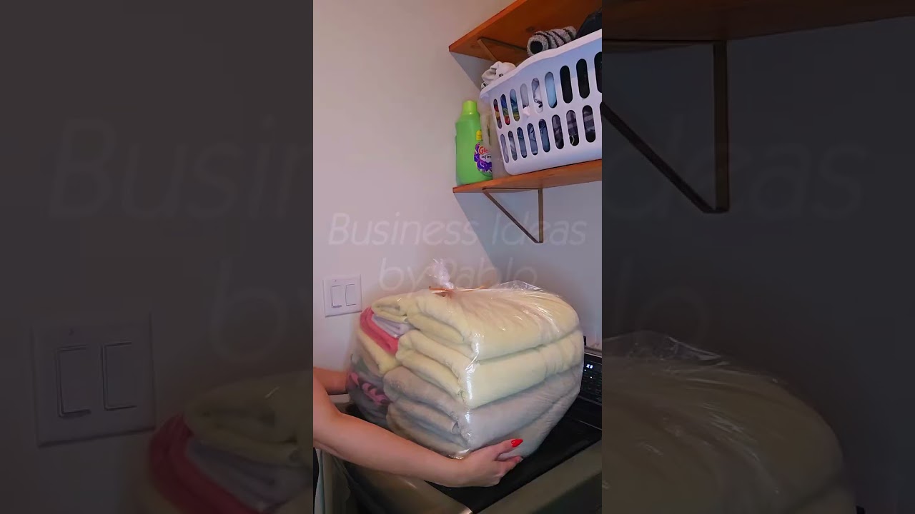 C&oacute;mo esta mujer gana dinero con su lavadora #negocios #Emprender #Emprendimiento #Lavander&iacute;a