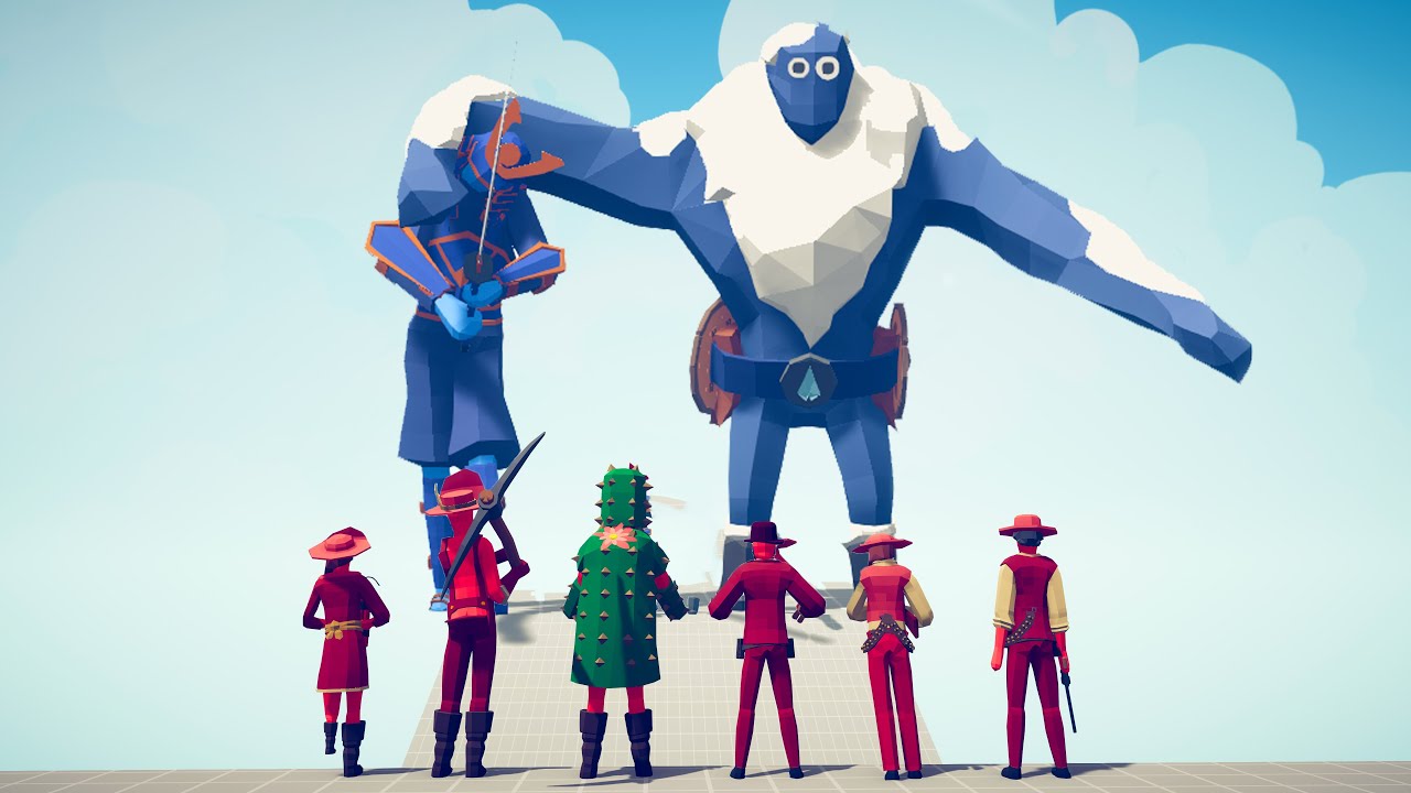 ICE GIANT & SAMURAI GIANT vs EVERY FACTION - Totally Accurate Battle Simulator TABS