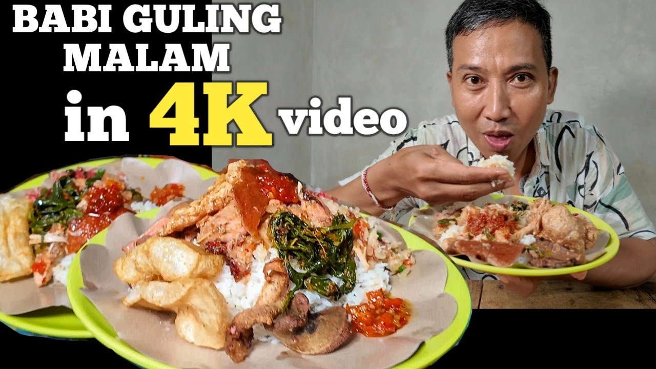BABI GULING MALAM in 4K video