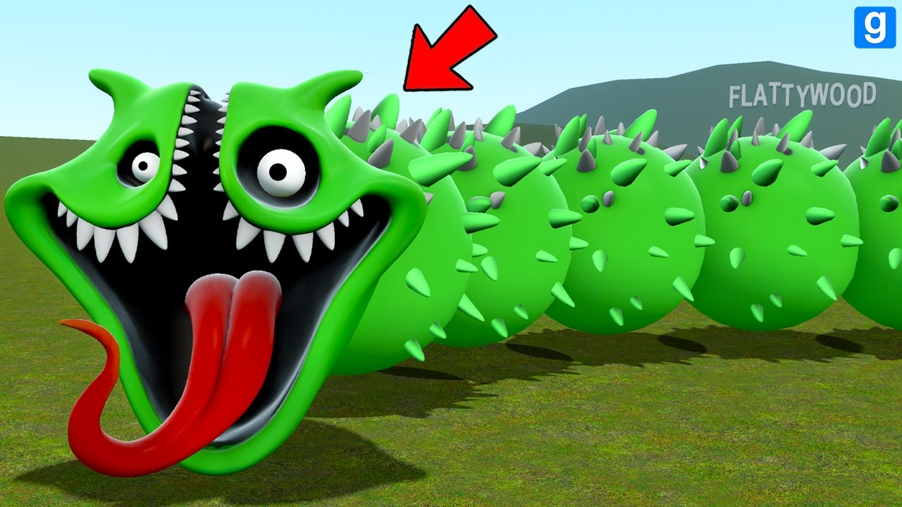 ¡ENCONTRÉ LA FASE 3 DE HUNGRY WORM DE ROBLOX EN GARRY'S MOD!