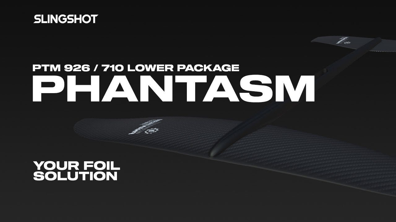 High Performance Carbon Foil | SLINGSHOT Phantasm -  PTM 926/710 Hydrofoil Lower Wing Package