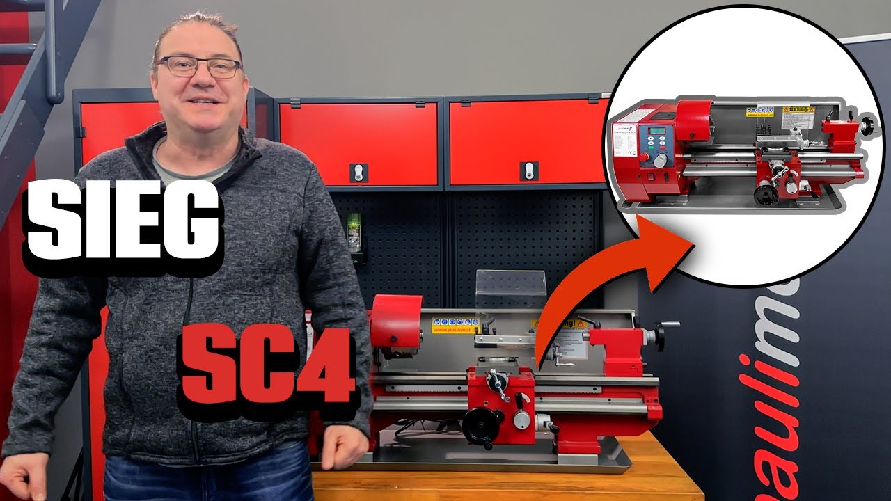 🔥 SIEG SC4 Drehmaschine im Test – Die beste Wahl für Hobby & Semiprofis? | paulimot