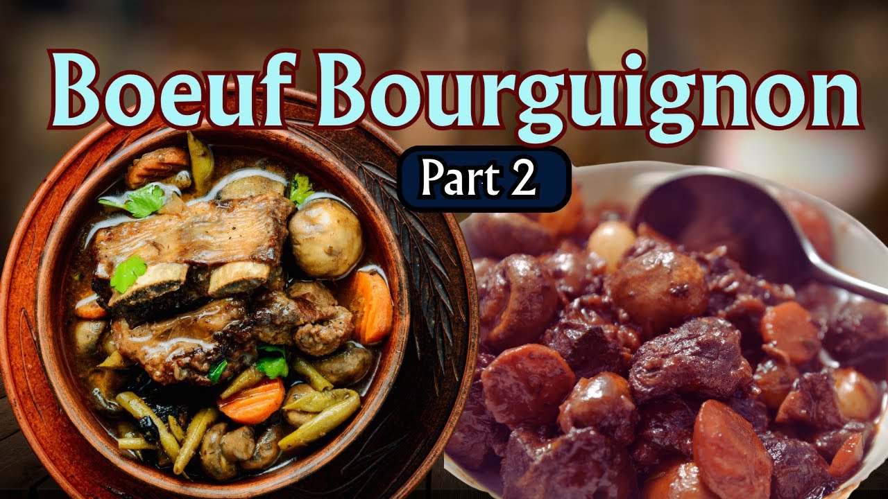Boeuf Bourguignon Recipe Part 2 | Slow-Cooked French Beef Stew Made Easy!