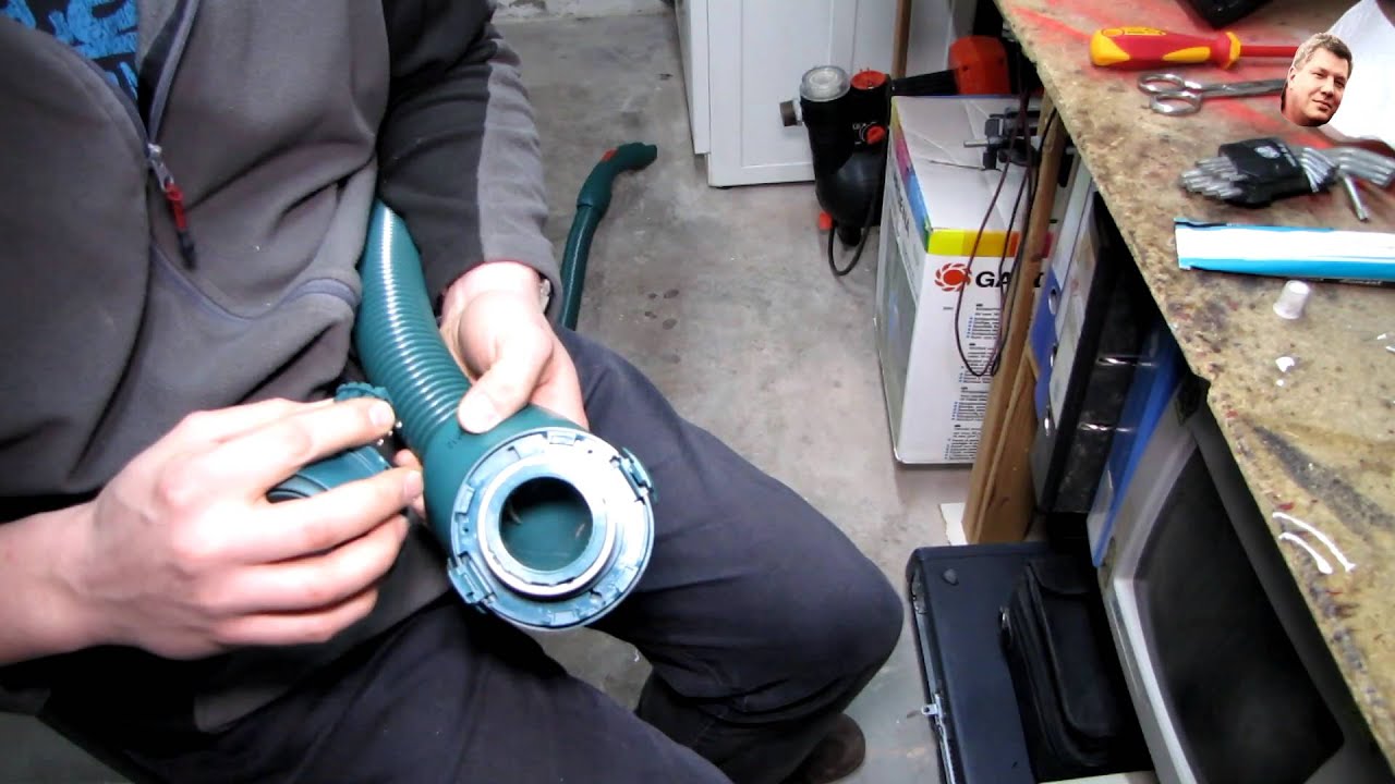 Vorwerk Tiger Schauch reparieren.