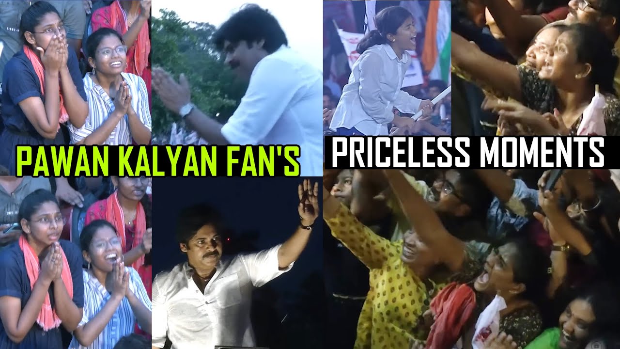 Pawan Kalyan and His Fans Emotional Moments🧡| Pawan Kalyan Fan's Priceless Reaction😍Kakinada
