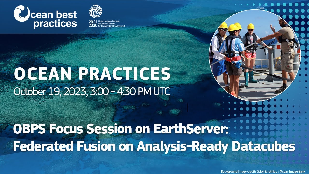 OBPS Focus Session on EarthServer: Federated Fusion on Analysis-Ready Datacubes