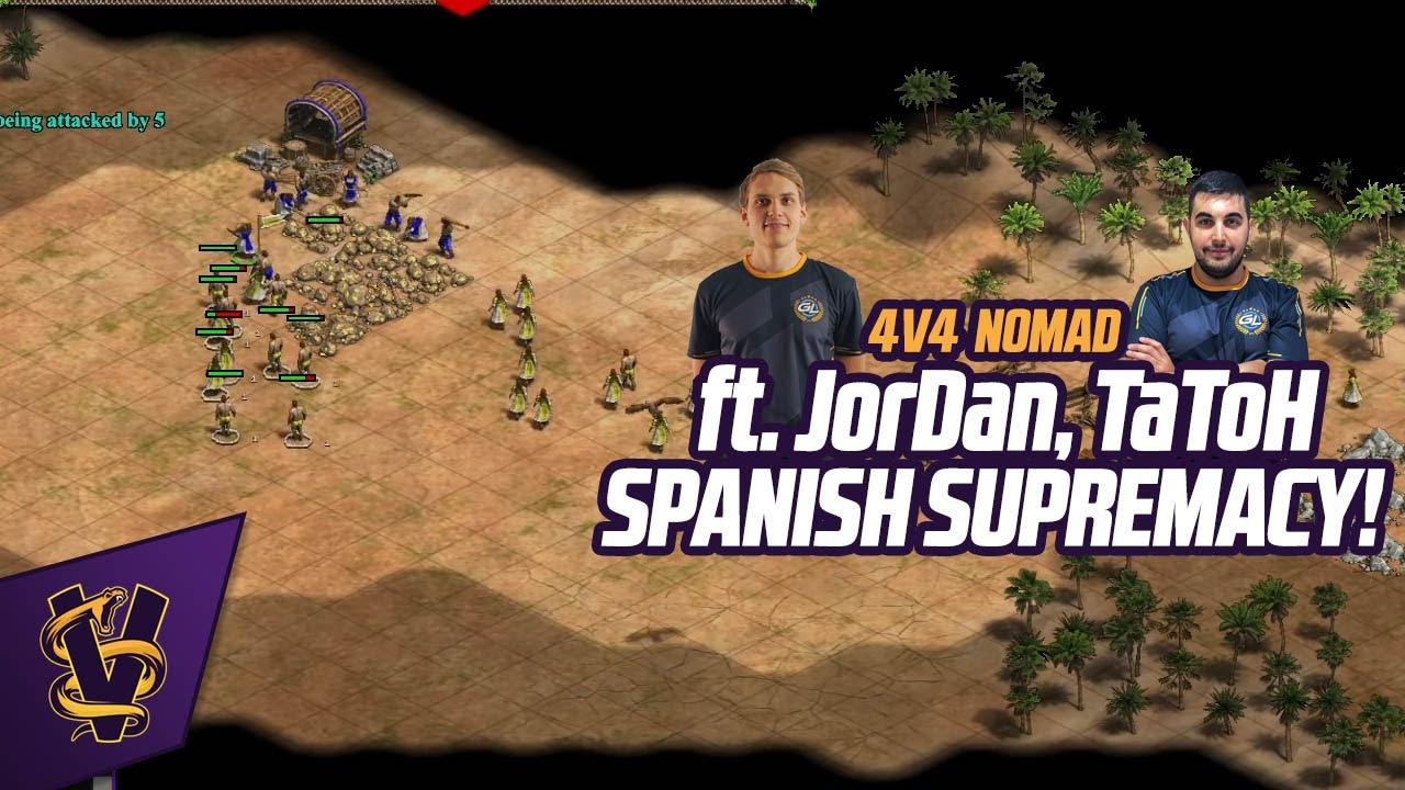 4v4 Nomad ft. JorDan, TaToH | Spanish Supremacy!