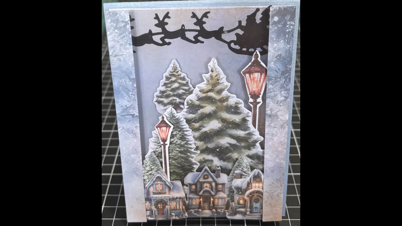 Acetate dimensional layered Card Use embellishments from your stash Great for beginners