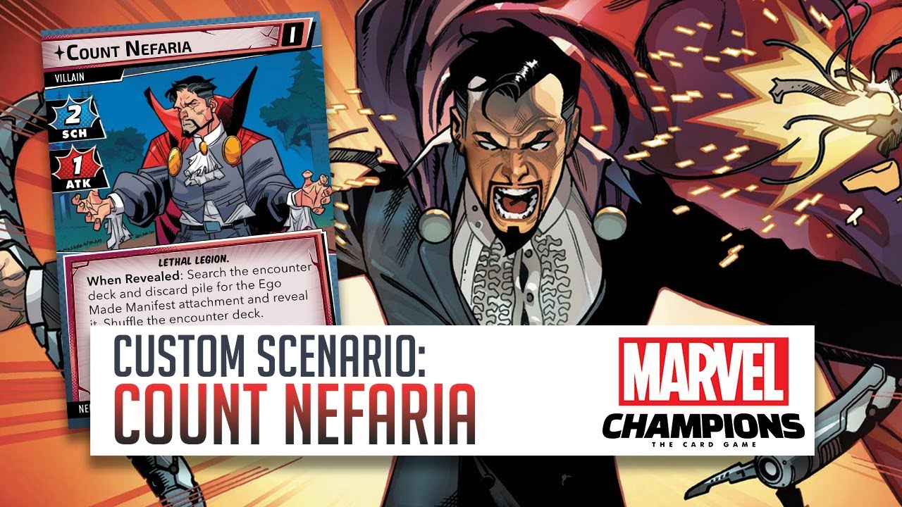 Custom Marvel Champions | Count Nefaria