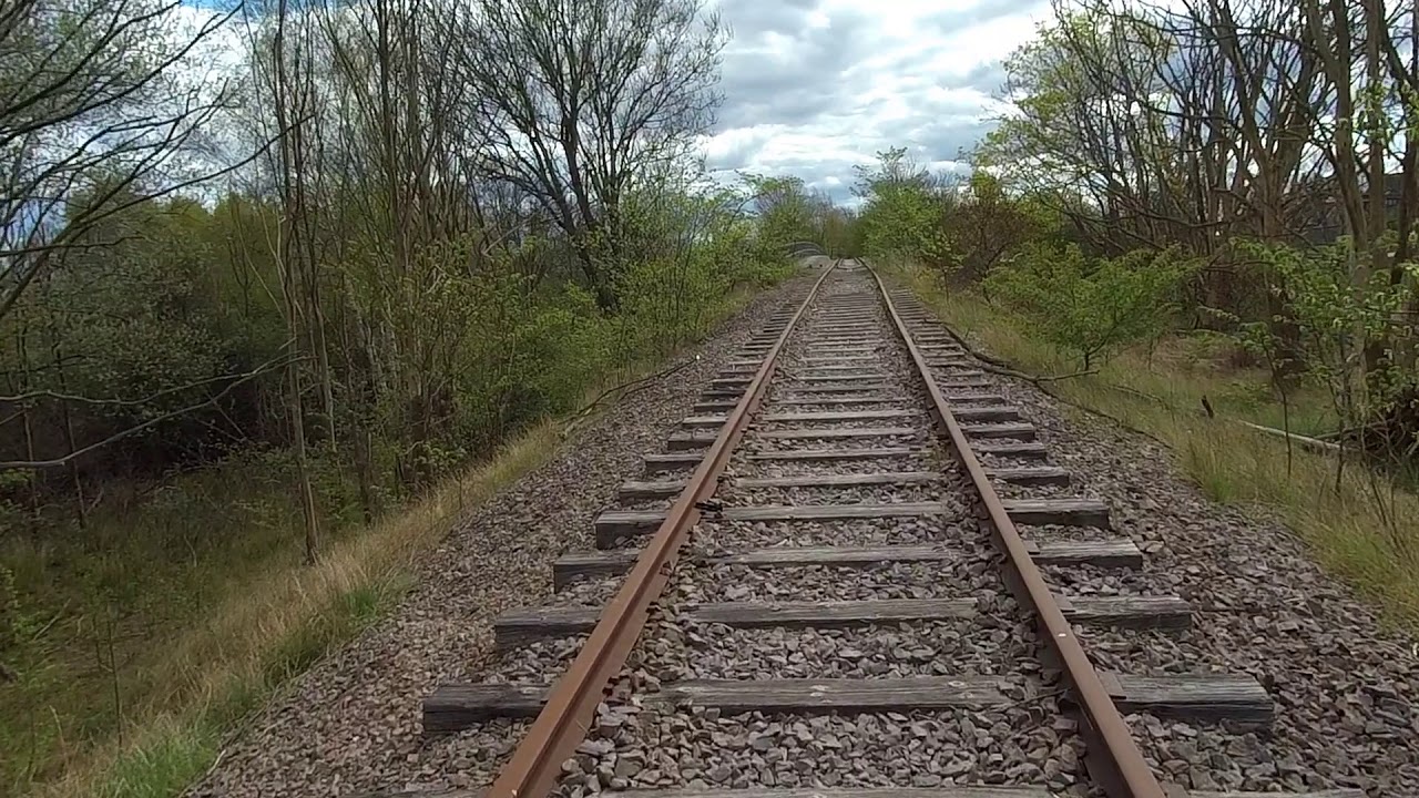 Övergiven järnväg i Kristianstad - en promenad från Långebro station till Hedentorp