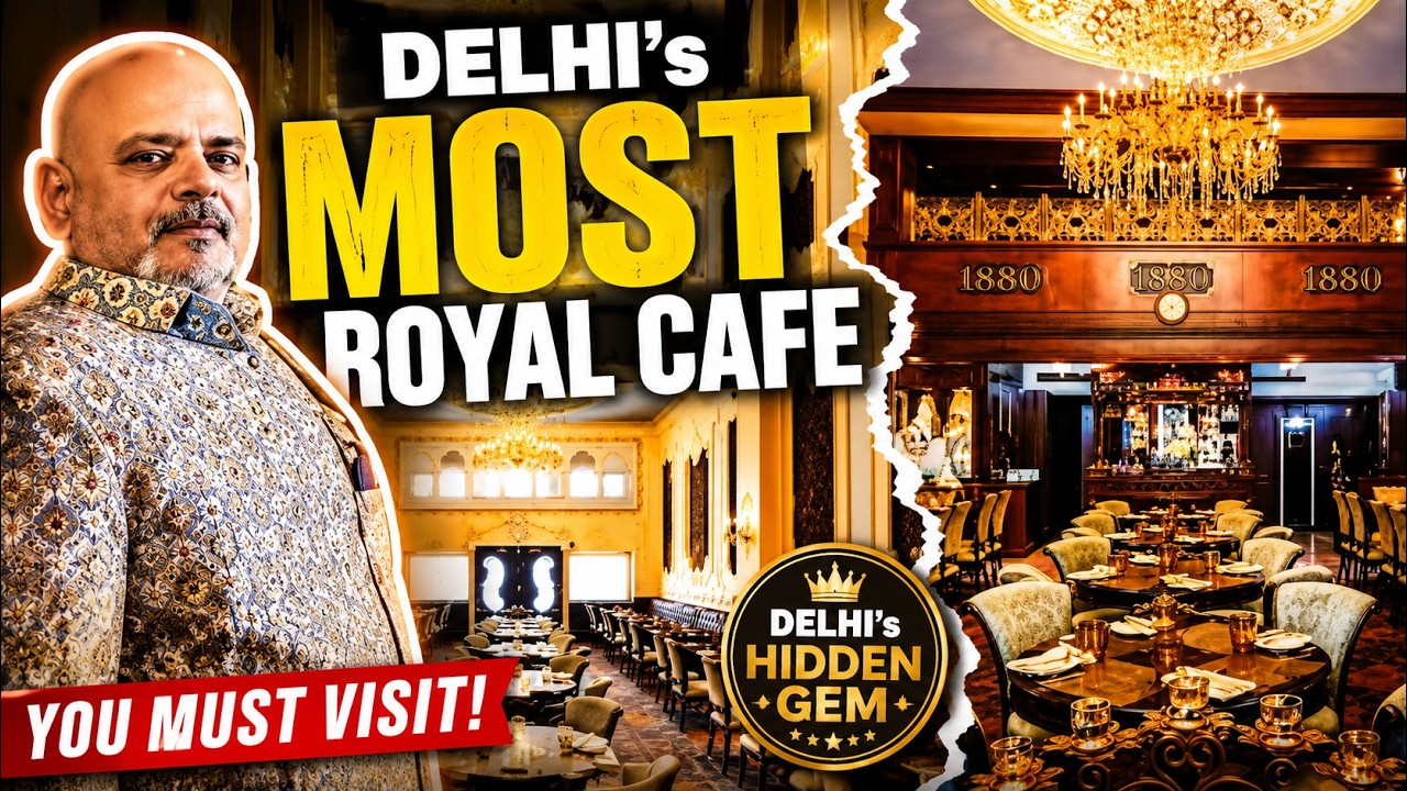 United Coffee House | Delhi’s Most Royal Café! 😱 Must-Visit CP Spot!