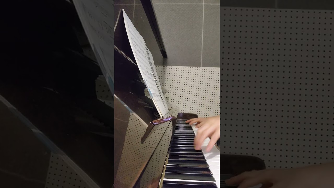주 임재 앞에 잠잠해 (Piano)