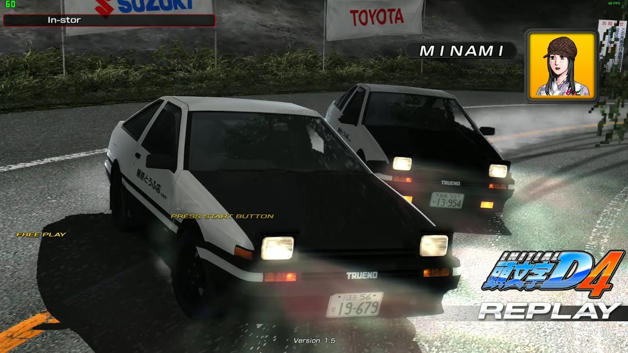 [PC] Initial D Arcade Stage 4 Project D LoTS Level 10 (Keisuke + Takumi)