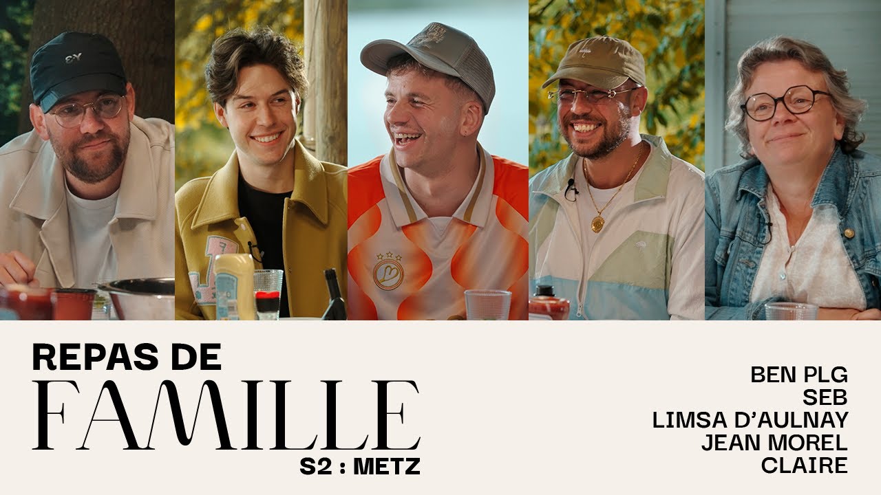 REPAS DE FAMILLE : METZ avec BEN plg, SEB, Limsa d'Aulnay, Jean Morel & maman