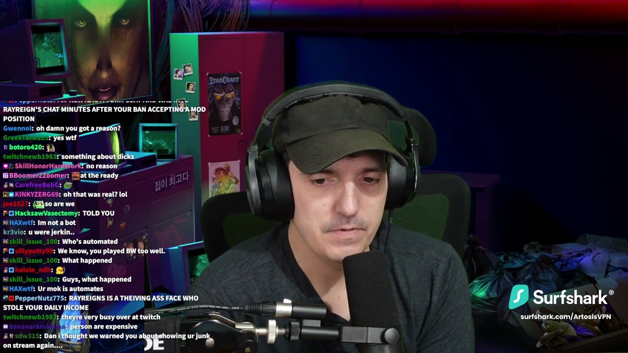 Причина бана Артосиса на Twitch