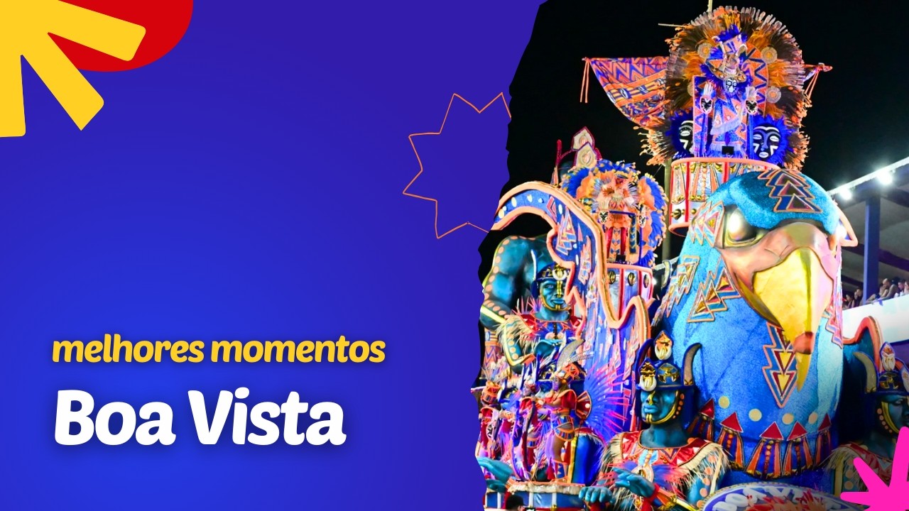 Carnaval de Vitória 2026: melhores momentos do desfile da Independente de Boa Vista