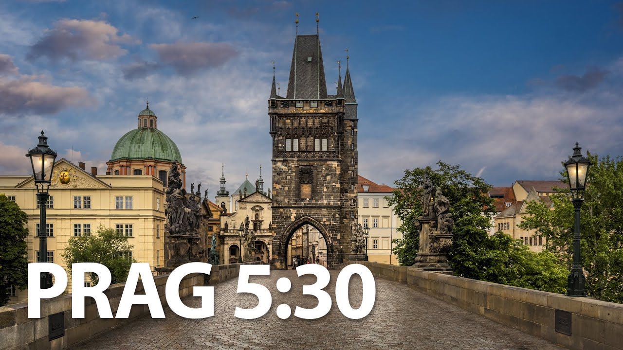 Fotografieren um 5:30 Uhr in Prag
