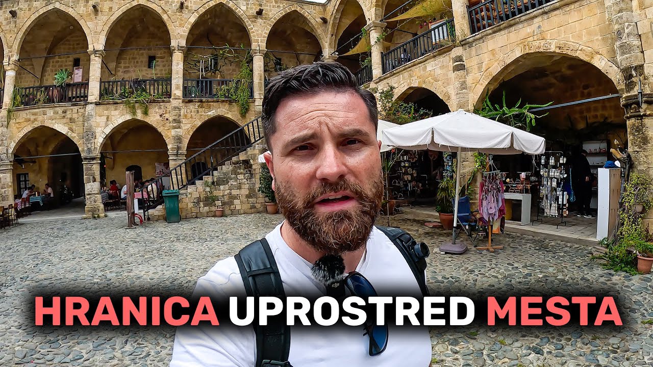 HRANICA UPROSTED MESTA - NIKÓZIA, CYPRUS, travel cestovatelske video 2023 4K slovensky cesky sk cz