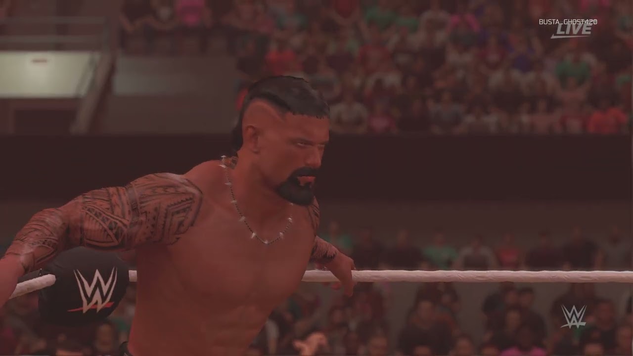 WWE 2K26 Goldburg fight for the light heavy weight champions