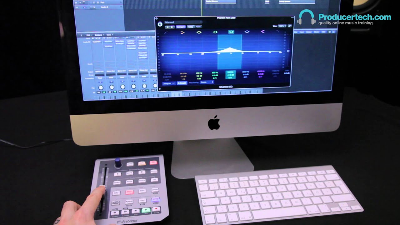 Motorised Single-Fader DAW Controller Comparison (Presonus Faderport vs Icon Qcon Lite)