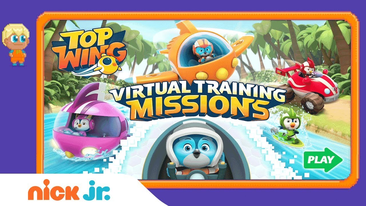 Top Wing: 'Virtual Training Missions' Official Game Walkthrough ✈️| Nick Jr. Games | Nick Jr.